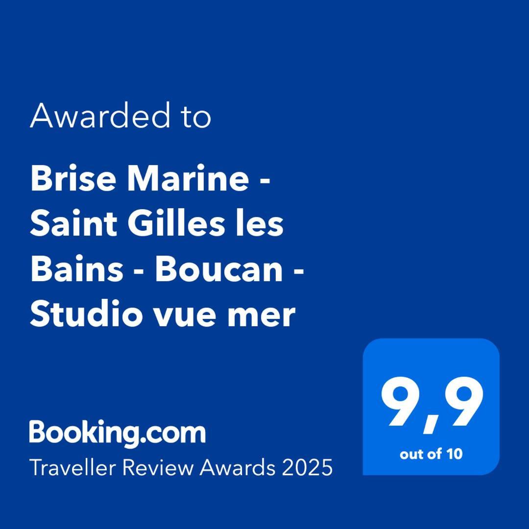 Brise Marine - Saint Gilles Les Bains - Boucan - Studio Vue Mer Extérieur photo